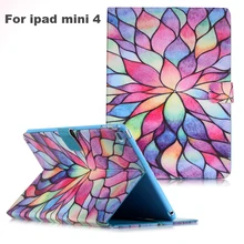 Beautiful Flower Dream Catcher Original painted PU leather cover tablet for ipad mini 4 flip leather case cover protector shell Beautiful Flower Dream Catcher Original painted PU leather cover tablet for ipad mini 4 flip leather case cover protector shell