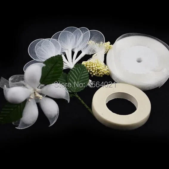 DIY Jordan Almond Holders kits for Flower Favors (almond holder/floral