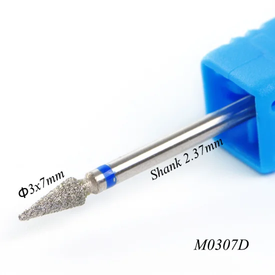STZ, 1 шт., фреза для маникюра, алмазные сверла для ногтей, твердосплавные фрезы, для удаления УФ-геля, полировки ногтей, инструменты#056-1 - Цвет: M0307D