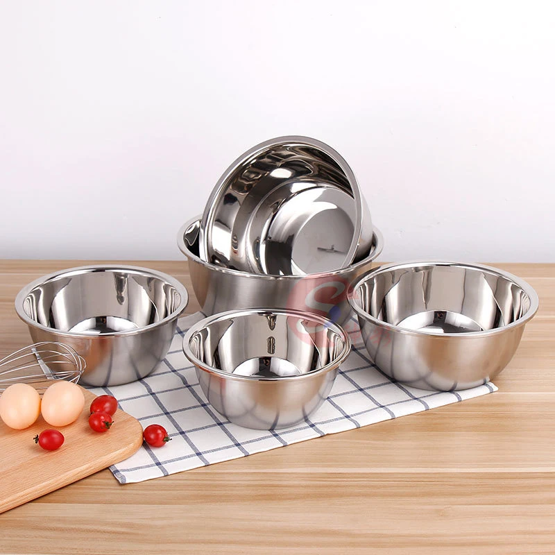 Stailess steel Salad Bowl  (9)