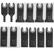 12pcs 10-45mm Quick change Oscillating Tool Saw Blades for power tool like Fein Dewalt Black & Decker and more