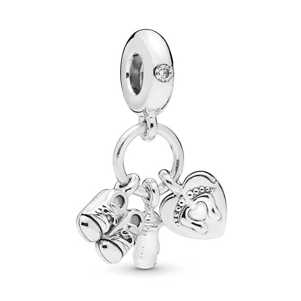 

My Little Baby Dangle Charm 100% 925 Sterling Silver My Little Baby Dangle Charms Fit Original Bracelet Diy Jewelry