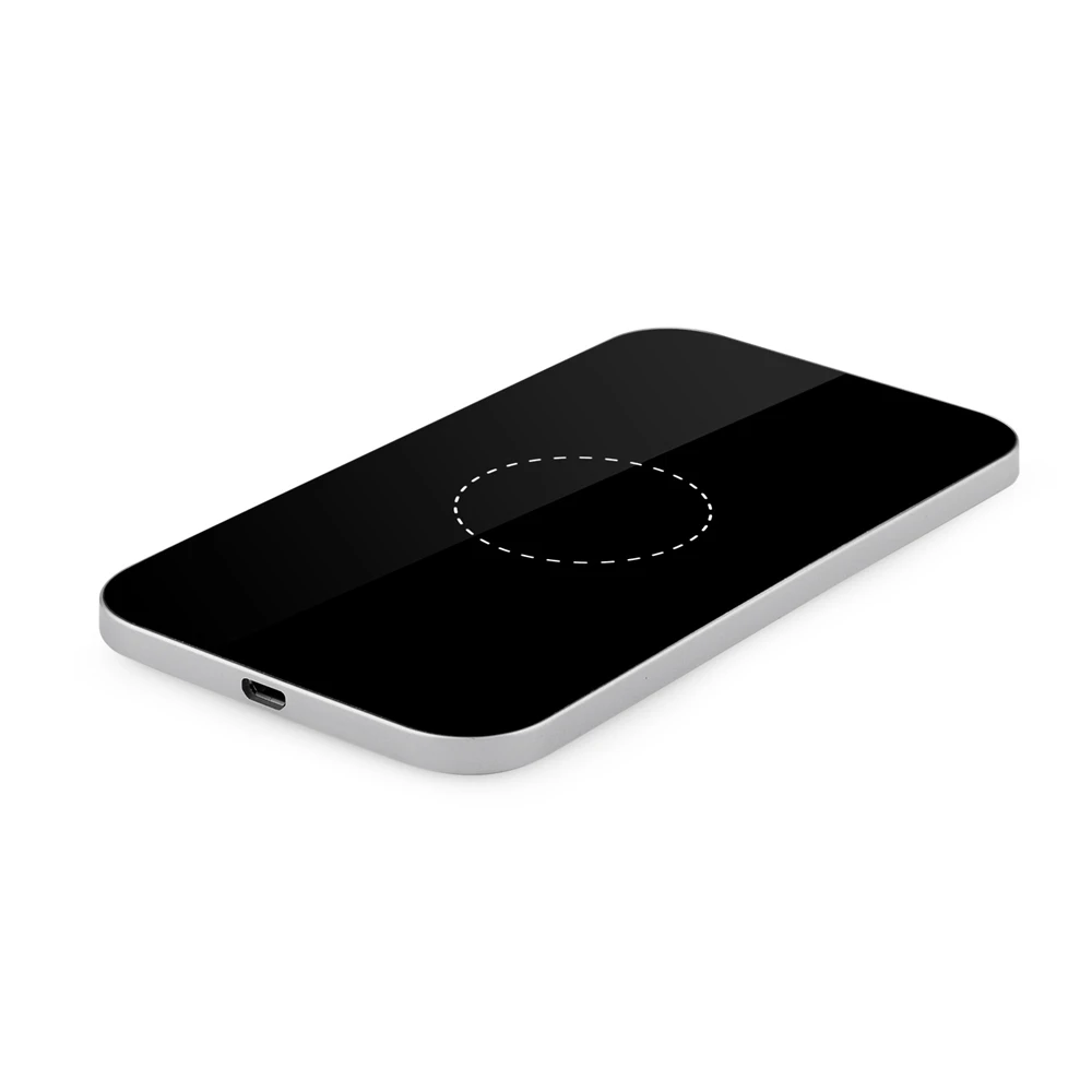 BBSW Aluminum & Acrylic 5W Qi Wireless Charger Charging Pad For iPhone X 8 SAMSUNG Galaxy Note 8 S8 Plus S7 S6 S6 Edge+ Note 5  (9)