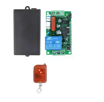 

New Remote Control Switch AC 220V 1CH Lighting Switches Remote ON OFF Light Lamp SMD Power RemoteSwitch System 433MHZ Latch