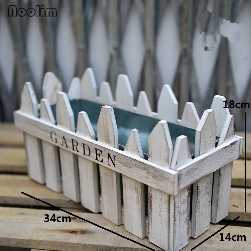 Деревянный цветочный горшок ручной работы суккулентные зеленые растения