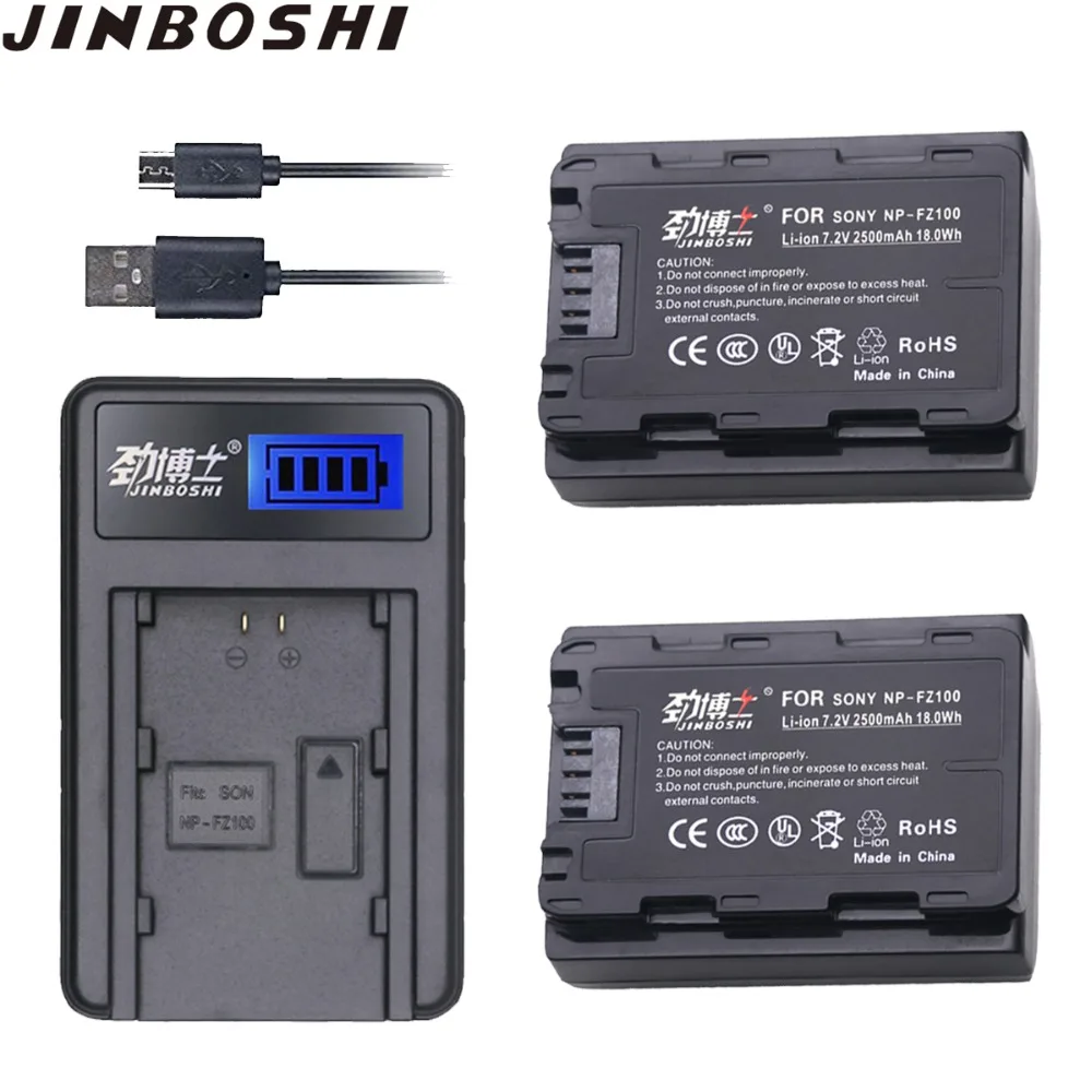 

2X NPFZ100 NP FZ100 battery NP-FZ100 battery+Charger for SONY ILCE-9 A7m3 a7r3 A9/A9R 7RM3 BC-QZ1 Alpha 9 9S 9R Digital camera