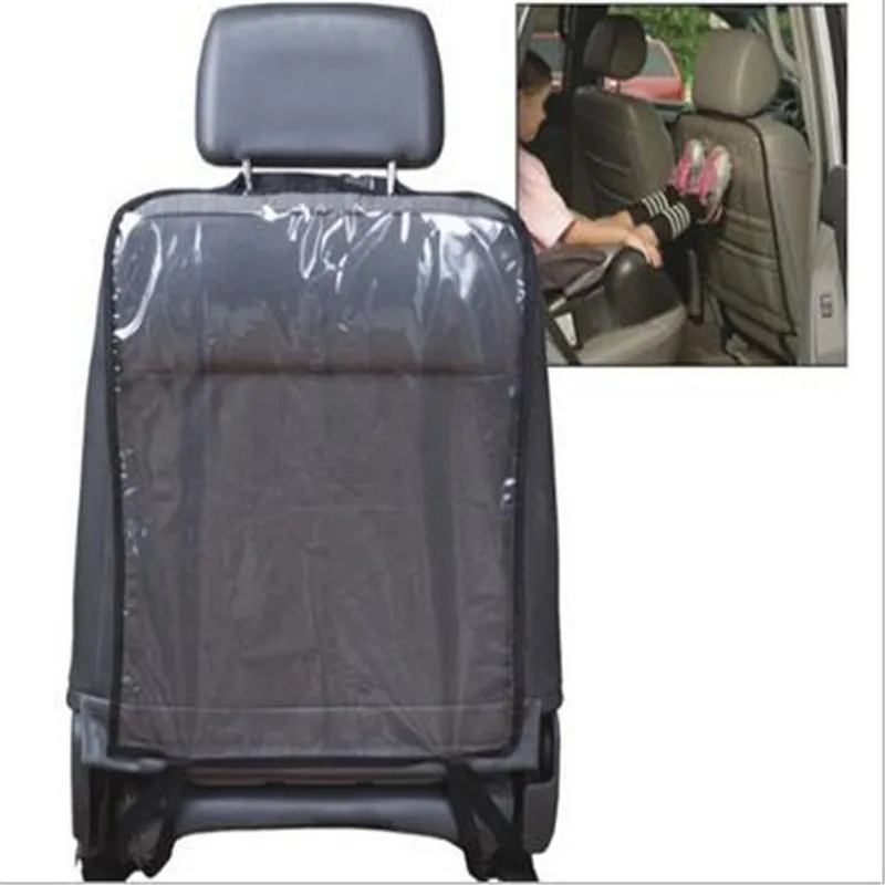 

10 X Car 58x44cm PVC Seat Anti Kicking Padded Black Protective Child Back Anti-dirt Children Protector Seat Belts Accessories