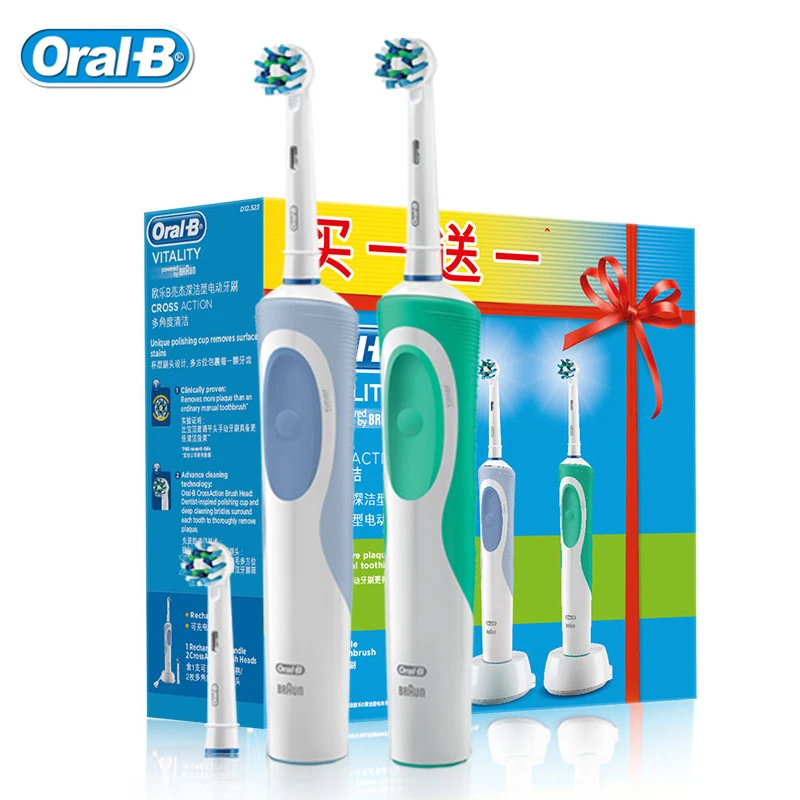 

Oral B Electric Toothbrush Adult Tooth Brush Rechargeable Oral Hygiene Kids tooth brush Cleaning Teeth Whitening