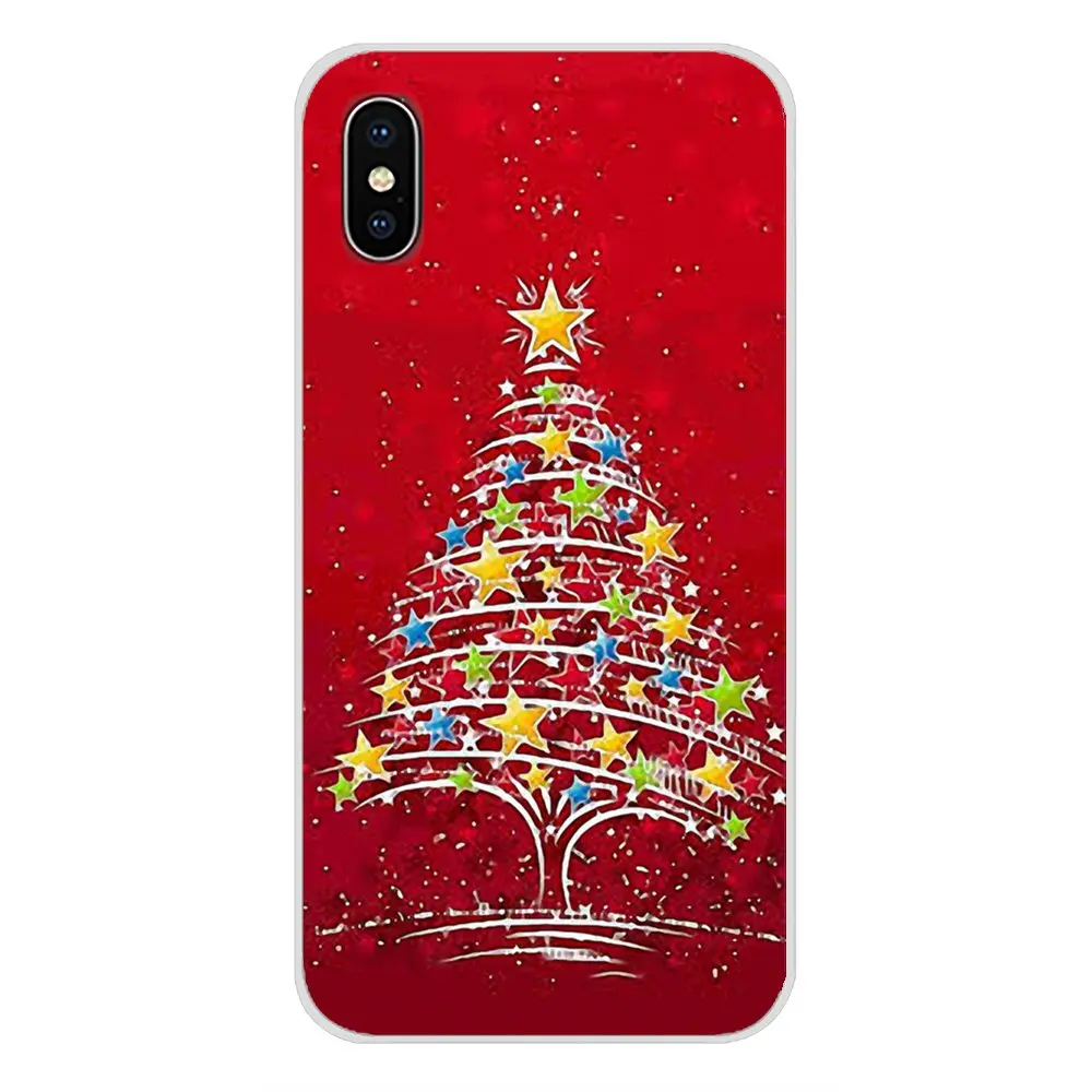 Аксессуары для рождественской тематики чехлы телефонов Samsung Galaxy S3 S4 S5 Mini S6 S7 Edge S8 S9