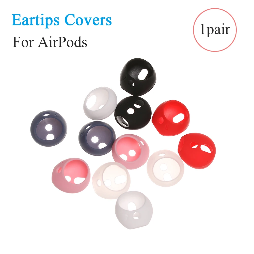 

Fashion Shockproof Soft Silicone Earbuds Case Earphone Replacement Earplug Protector Ear Pads Case For Apple AirPods Headset