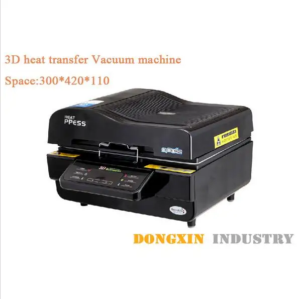 3D Sublimation Vacuum Heat Press Machine For Phone Case Plate Cup Mugs DIY  Print