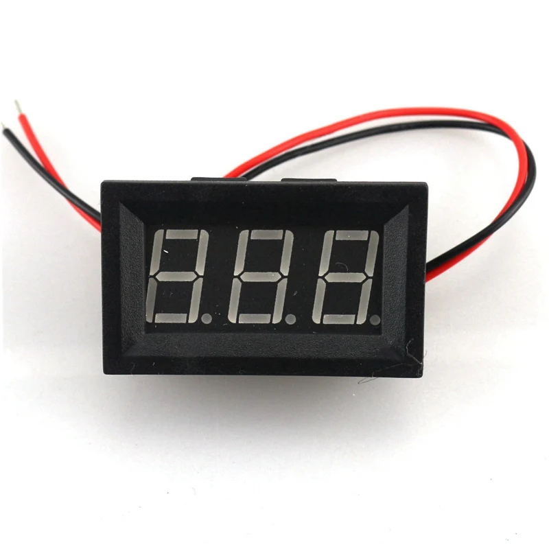 0.56 &quotЗеленый светодиод DVM Напряжение Панель Meter LED 4.5 150 В цифровой вольтметр