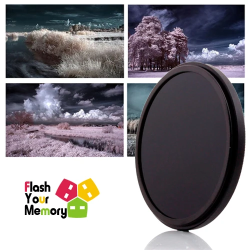 43mm 760nm Infrared Optical Grade IR76 Filter for Camera Lenses