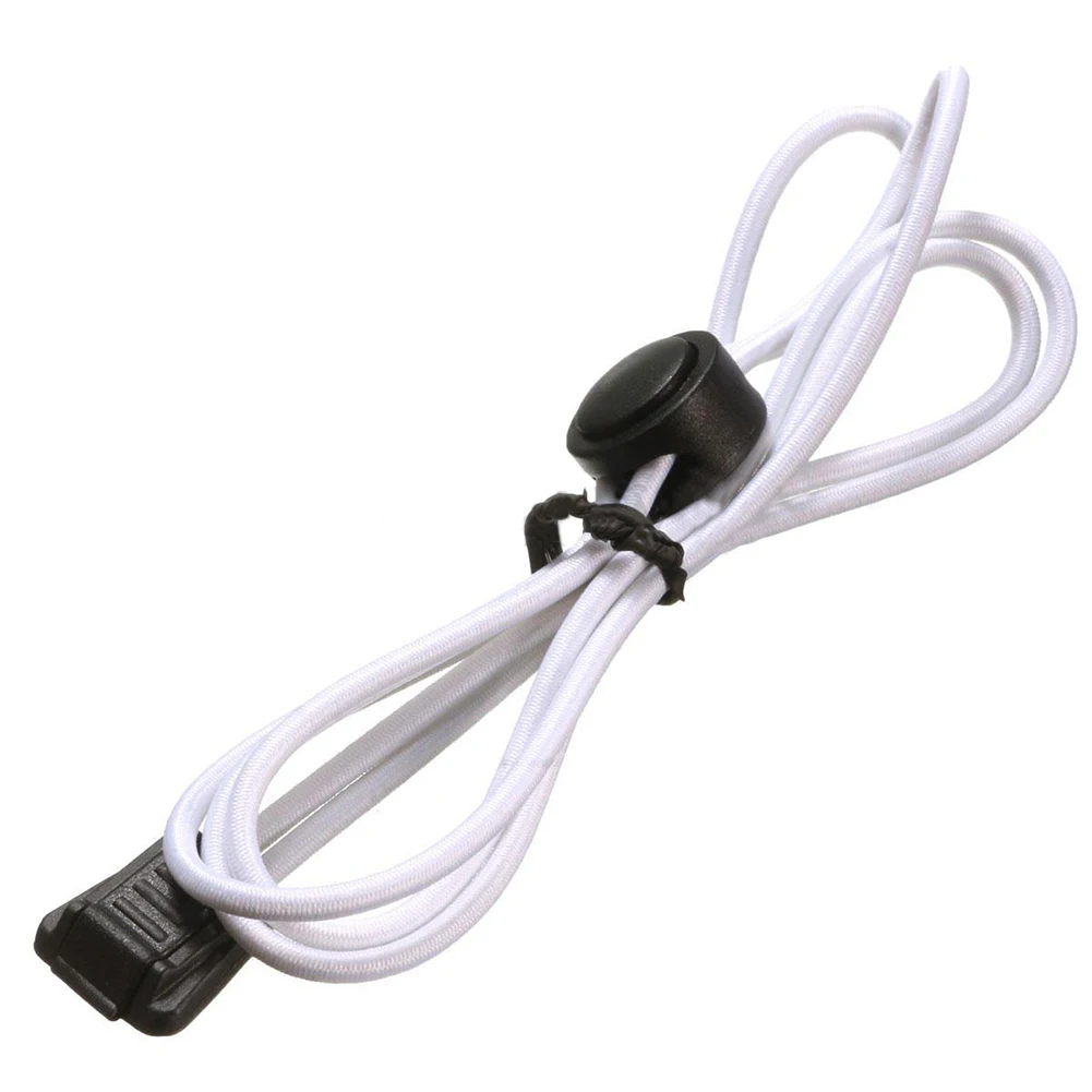 

Elastic No-Tie Quick Lock Shoelaces Sport Running Jogging Shoes Laces white