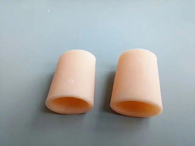 Силиконовые гелевые сепараторы для пальцев ног 24 шт./лот|toe sleeves|gel toe separatorshammer |