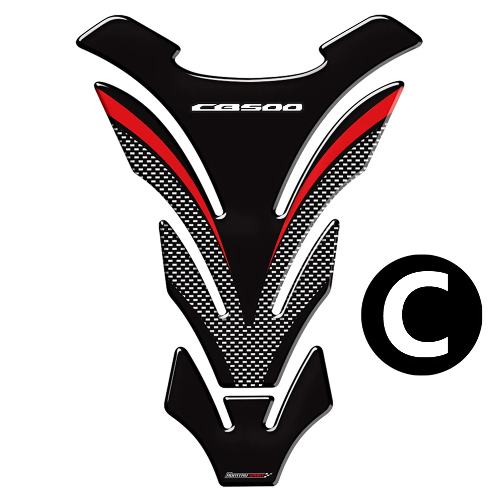 Для Honda CB500 F X CB500F CB500X Танк Pad протектор мотоцикла Наклейка на топливный бак - Color: C
