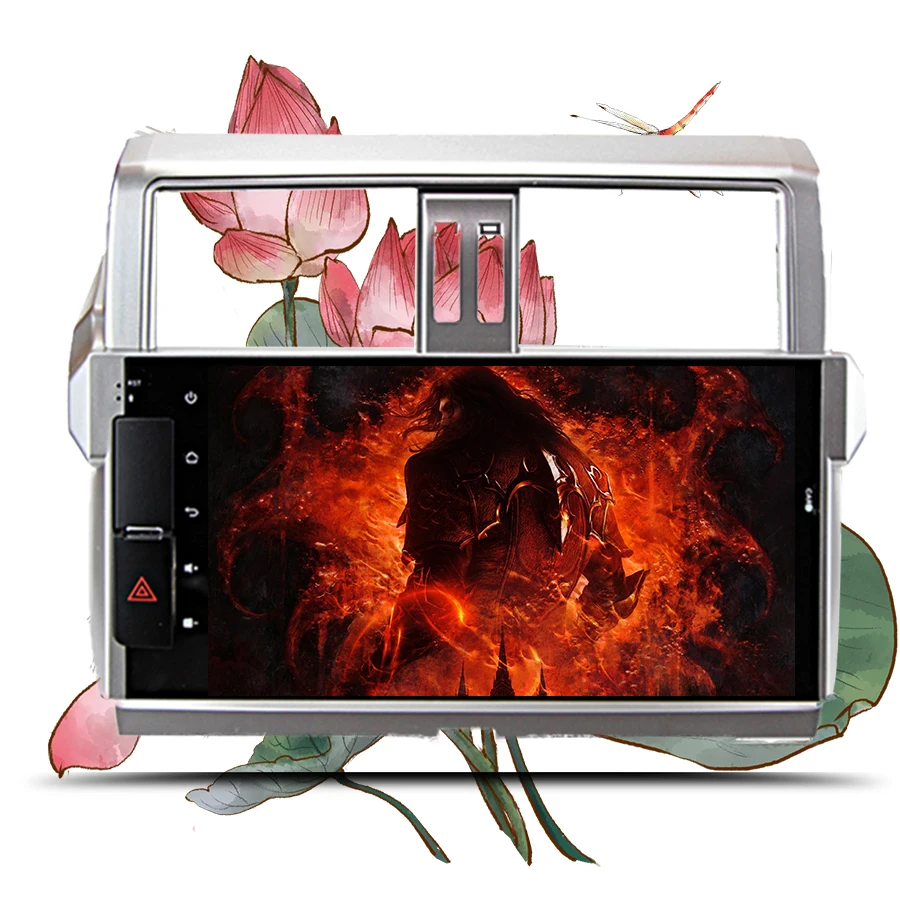 10 1 ''Android 0 автомобильный DVD плеер стерео радио головное устройство с 4G для Toyota