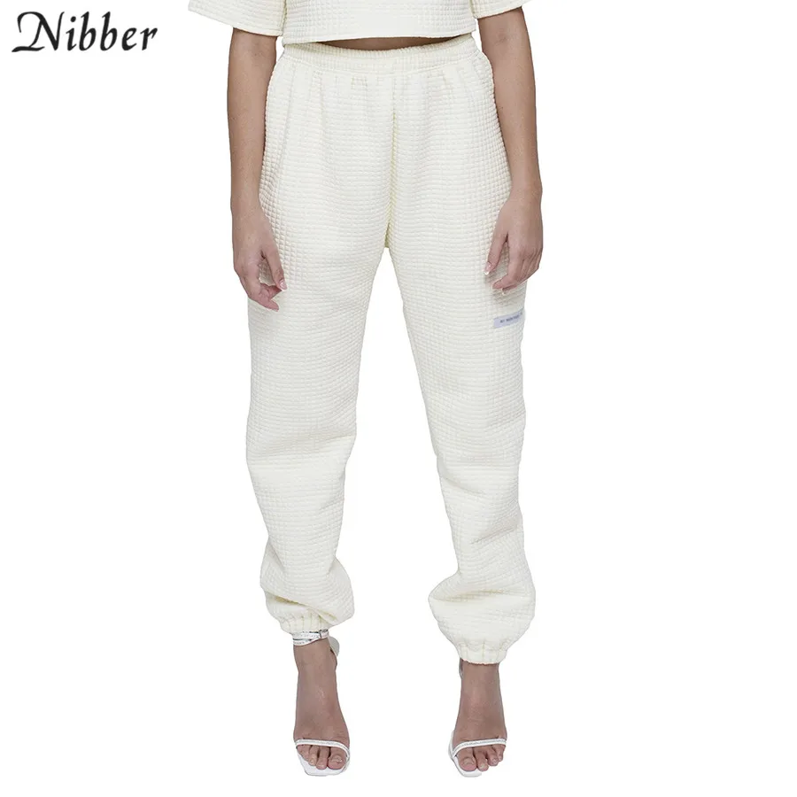 Nibber 2019 autumn fashion white Loose casual Harem pants fashion streetwear wide leg pants Harajuku wild Slim Soft pants mujer Nibber 2019 autumn fashion white Loose casual Harem pants fashion streetwear wide leg pants Harajuku wild Slim Soft pants mujer