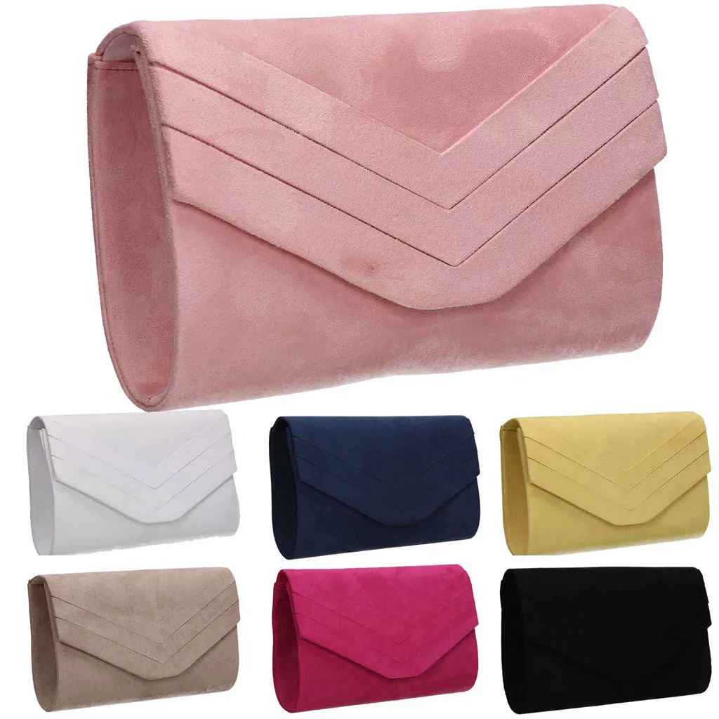 

ISHOWTIENDA bags for women 2019 Fashion Women Pure Color Geometric Cocktail Party Bag Chain Phone Evening Bag bolsa feminina #y3