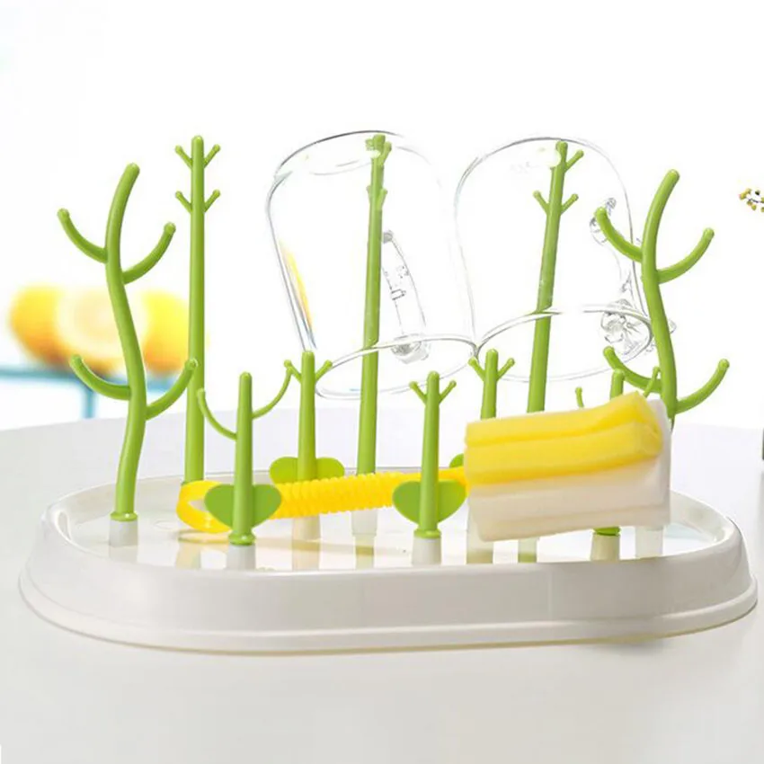 Brand New Multi function Baby Feeding Bottle Hanging Drying Rack Cup