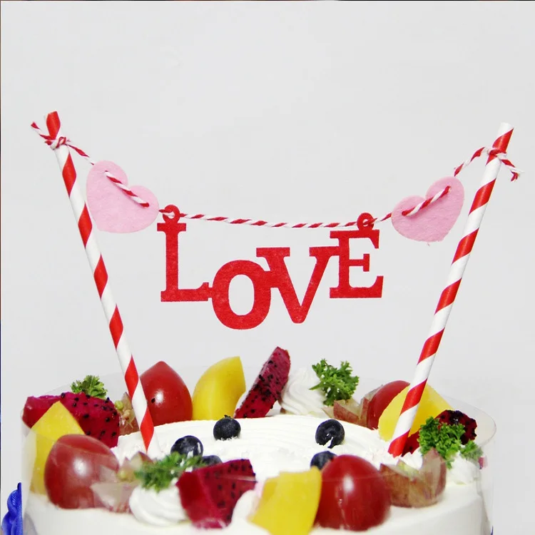 1 комплект Топпер для торта «С Днем Рождения» Мультяшные буквы топперы для торта флажки для торта на день рождения или свадьбы украшения торта вечерние принадлежности