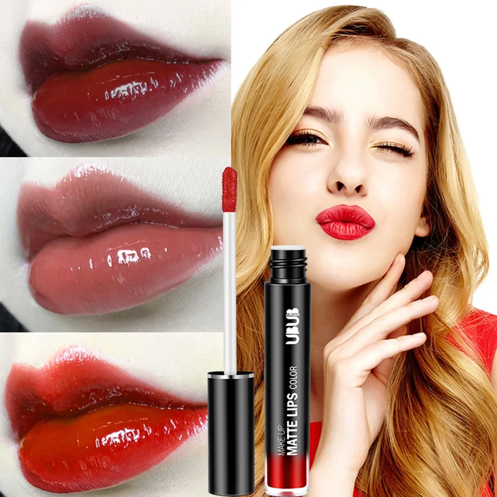 

Makeup Not Easy Decolorization Lasting Moisturizing Lip Gloss Gloss Lipstick Water-light lip glaze lasting lip gloss batom 05*
