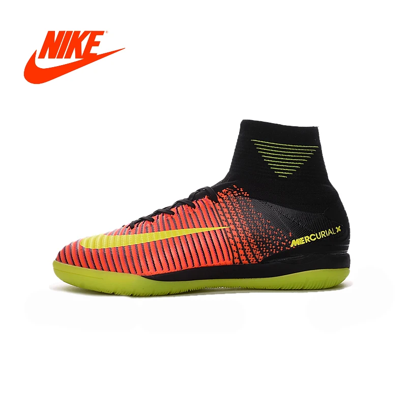 

Original Authentic NIKE Waterproof Men's Football/Soccer Shoes Sneakers Sports Outdoor Athletic 2018 New Arrival