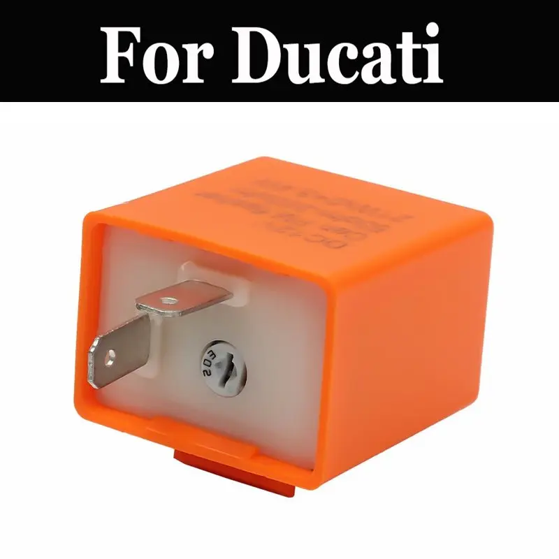 

12v Universal Motorcycle Led Turn Signal Relay For Ducati Monster S2r 1000 Dark S4r S4rs Multistrada 1000 S Ds 620 Dark