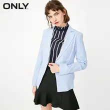 ONLY women's autumn new one buckle slim suit jacket | 118108504