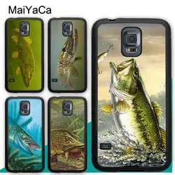 MaiYaCa Щука Рыбалка Bait Spinner сплошные Защитные чехлы для телефонов для samsung Galaxy S6 S7 край S8 S9 плюс примечание 9 5 8 чехол Shell