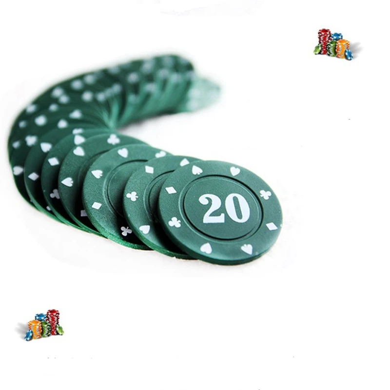 New Hot Promotional Texas mahjong chips chips ABS material 100 special suit fitted  5/10/20/50/100  casino chips coins  qenueson