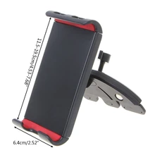 Универсальный Автомобильный CD слот для планшета/телефона держатель Подставка для iPad mini