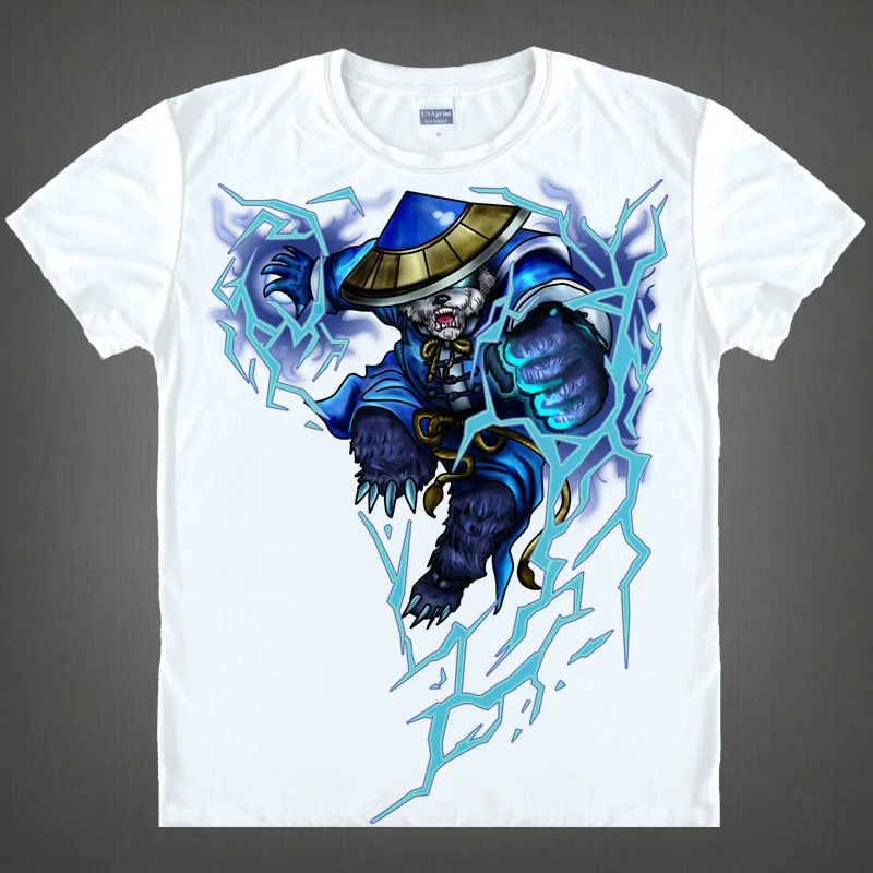 Футболка Coolprint с рисунком аниме DOTA2 DOTA 2 футболки в разных стилях коротким рукавом
