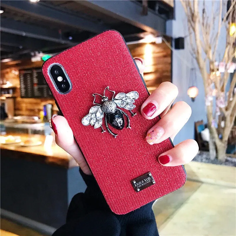 bling bling luxury cute iphone 6 6s 7 8 plus x xr xs max case  (14)