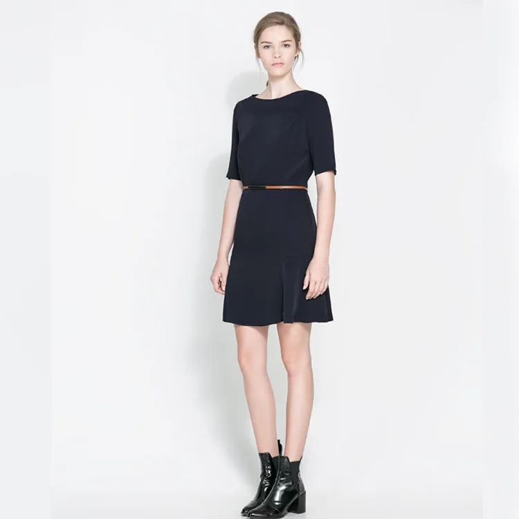2013 new European and American style fashion Tee Dress Belt | Женская одежда