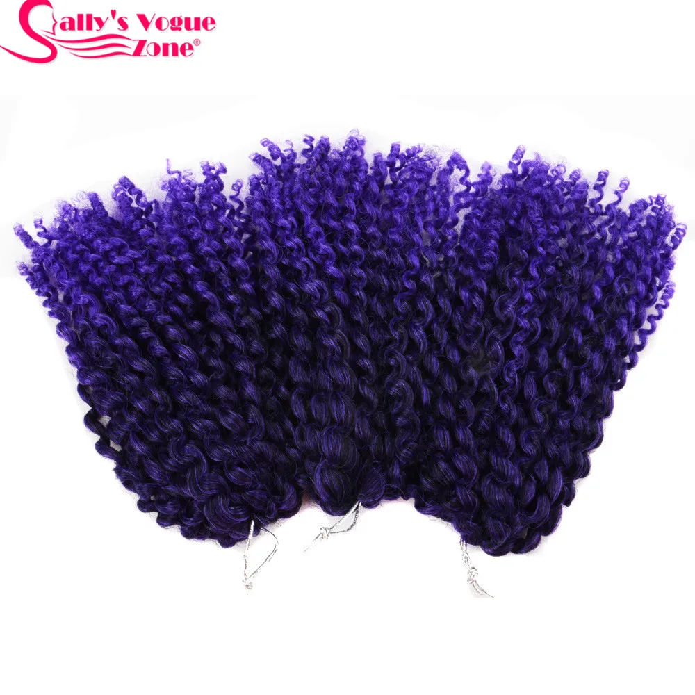 8Inch 3pcsset Crochet Braids Marlybob Hair Synthetic Kinky Twist Curly Crochet Braiding Hair Extensions Jumbo Twist Hair Styles (118)_