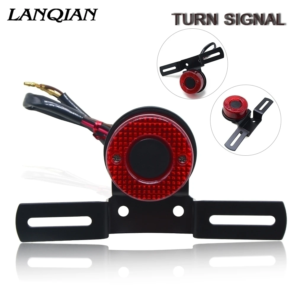 

Universaliy Motorcycle Waterproof Tail Light Integrated ABS Plastic Turn Signal For SUZUKI RM-Z 250 YAMAHA XT660R WR250F YZ250