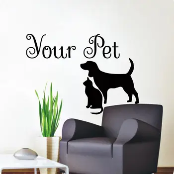 

Dog Wall Decals Your Pet Decal Vinyl Sticker Cat Shop Home Decor Bedroom