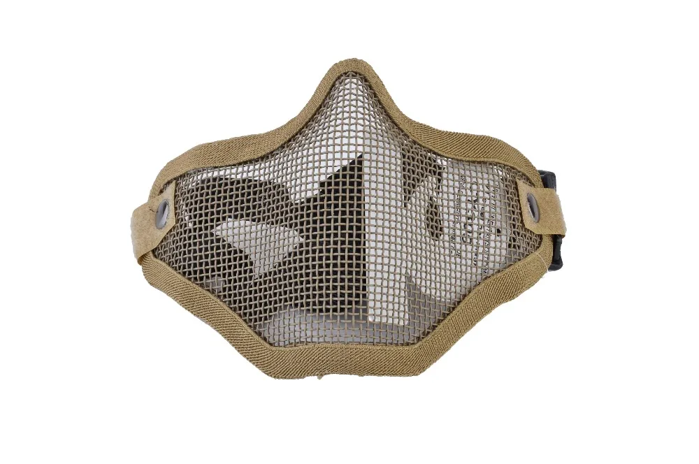 

Mesh Mask(One strap) Half Face Airsoft V1 Strike Steel Drop Shipping