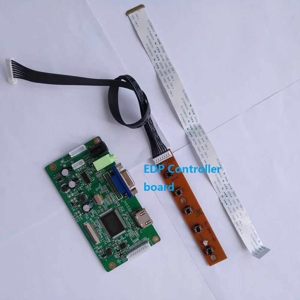 

for B156XTN04.4 LED EDP LCD DIY 30Pin monitor DRIVER 1366X768 Controller board 15.6" EDP HDMI SCREEN display KIT VGA