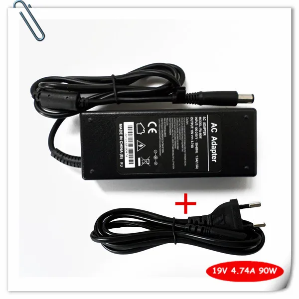 

90W 19V 4.74A AC/DC Adapter Charger for HP 418873-001 463958-001 608428-004 463955-001 463553-004 Laptop Power Supply Cord