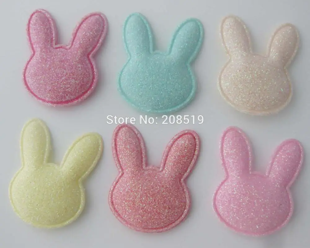 120 шт. декоративные мягкие фетровые заколки в форме кролика|padded felt|felt padsfelt decoration |