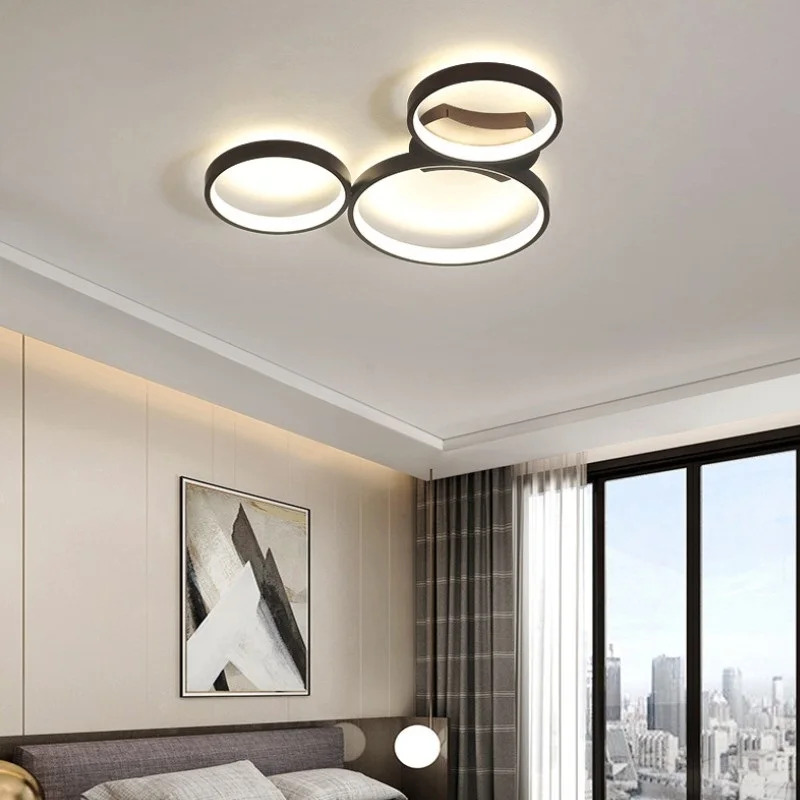 Светодиодные потолочные светильники, современный потолочный светильник для гостиной, спальни, домашний декоративный светодиодный потолочный светильник