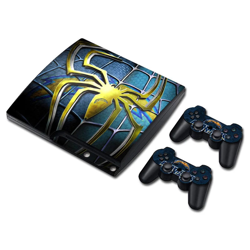 

Game Decal Skin For PS3 slim Console + 2 Pcs Stickers Controller