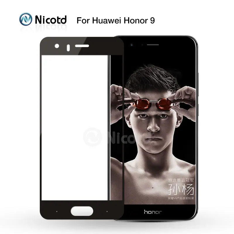 Nicotd For Huawei honor 9 glass tempered for Huawei honor 9 screen protector full cover 3D for Huawei honor9 glass film 5 (13)