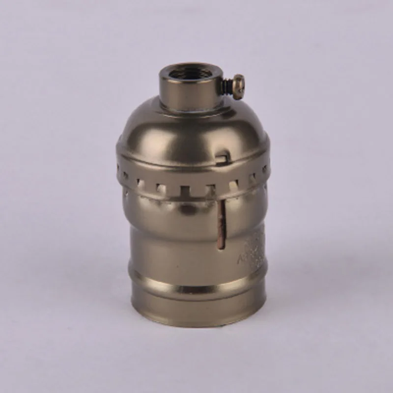 1x Edison старинный светильник цоколь патрон-адаптер E27Bulbs запчасти подходят - Цвет: Bronze