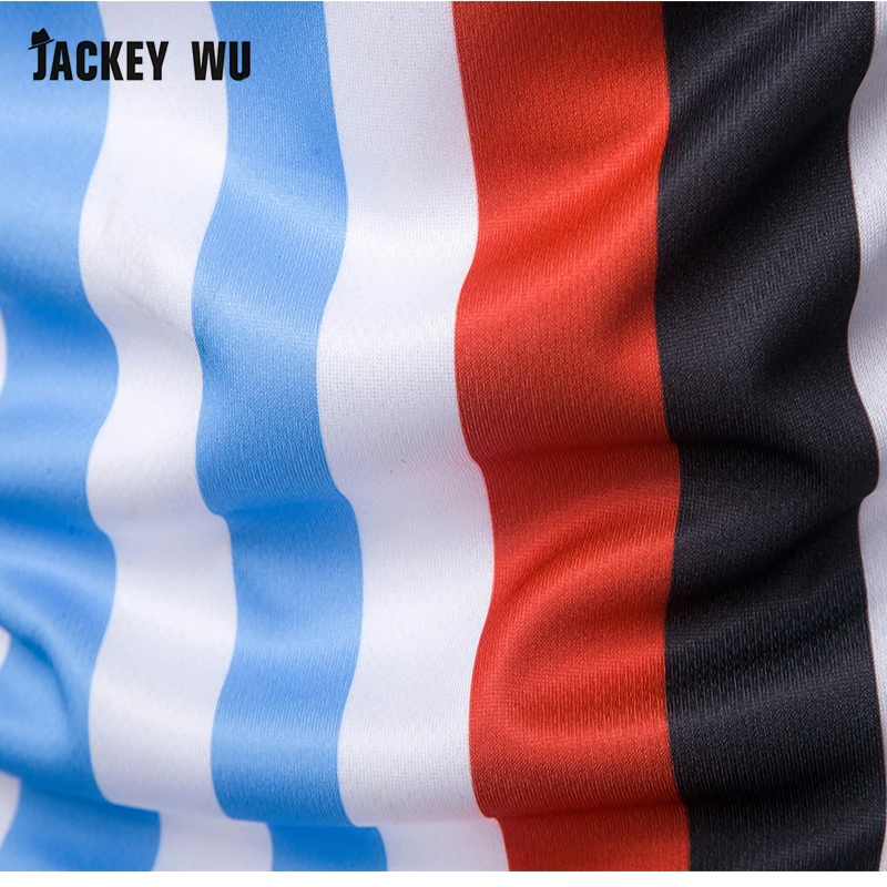 JACKEYWU рубашка поло для мужчин летние модные полосатые контрастные футболки с короткими рукавами хлопок дышащий Camisa поло стрейч повседневные поло
