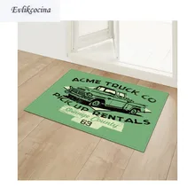Зеленый грузовик коврик для гостиной Впитывающий Коврик для ванны коврик для гостиной нескользящий пол спальни ковровое покрытие Infantil