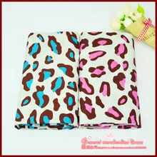 2pcs 160*50cm Leopard series nice patchwork baby cloth tartan ethnic fabric cotton crafts materials tilda textile