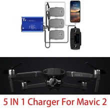 5 в 1 DJI Mavic 2 зарядное устройство концентратор интеллектуальная зарядка аккумулятора концентратор для DJI Mavic 2 Pro/Zoom drone батарея автомобильная зарядка
